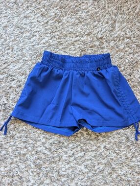 Daroch Royal Blue Athletic Drawstring Shorts Girls Size 10